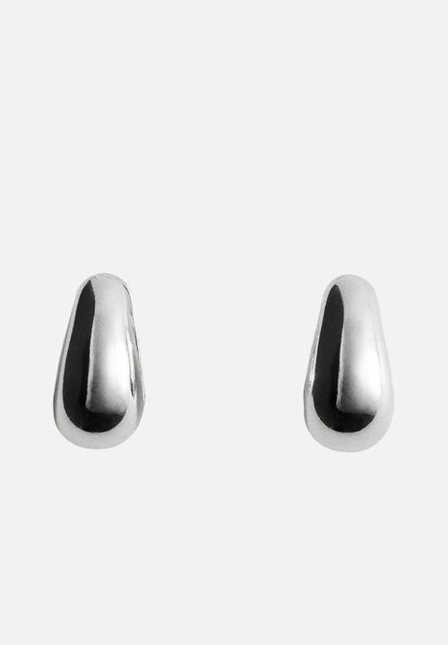 MANGO - Simon earrings - silver