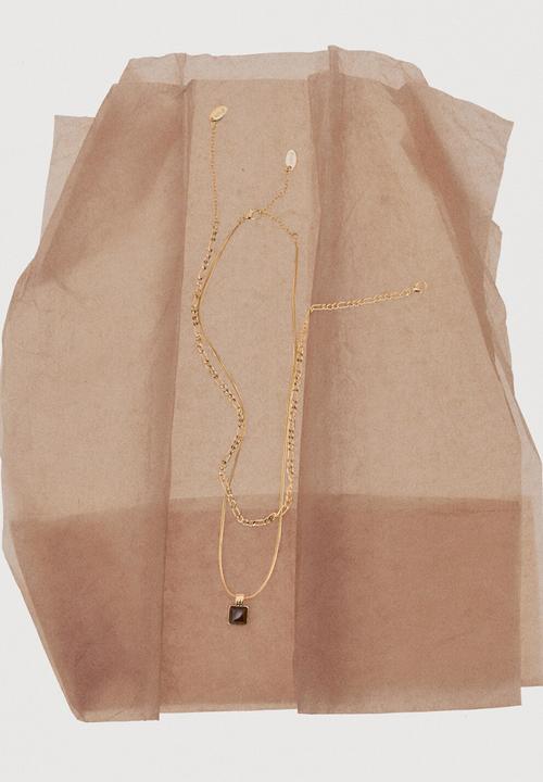 MANGO - Silvia necklace-gold
