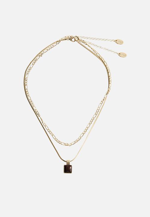 MANGO - Silvia necklace-gold
