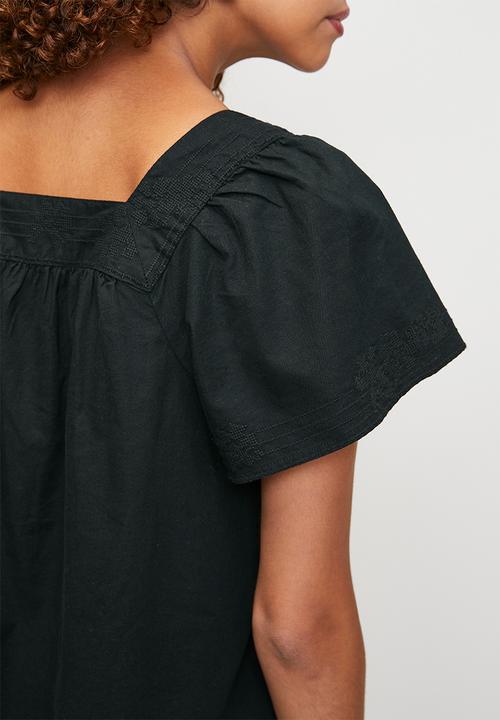 Levi’s® - Ambre Babydoll Blouse - Anthracite Night