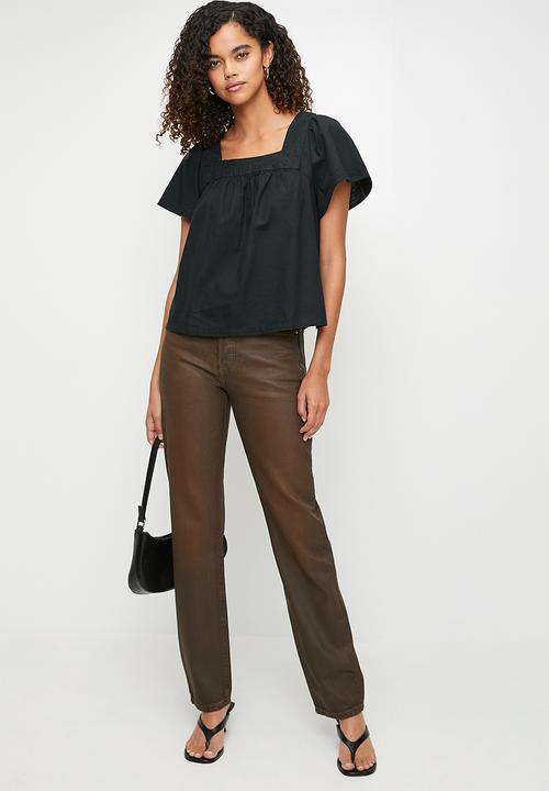 Levi’s® - Ambre Babydoll Blouse - Anthracite Night
