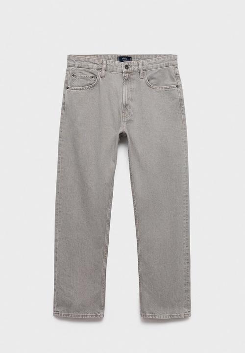 MANGO - Jeans Moby - Open Grey