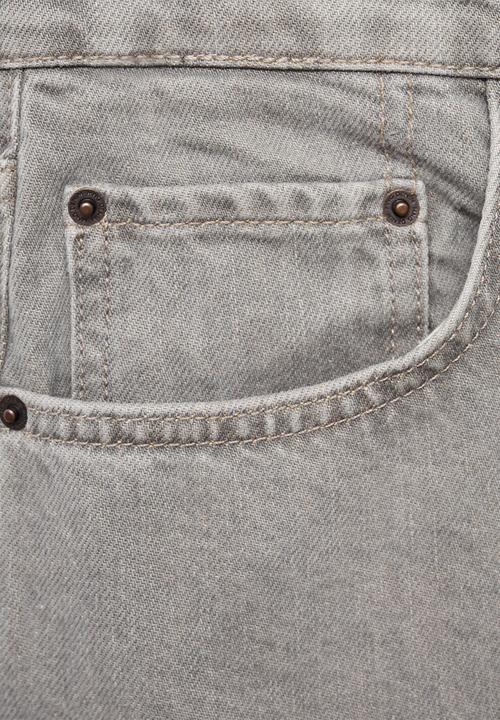 MANGO - Jeans Moby - Open Grey