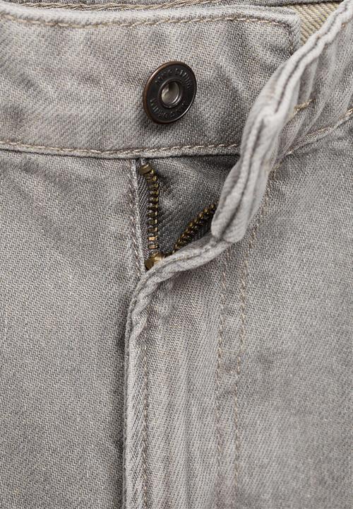 MANGO - Jeans Moby - Open Grey