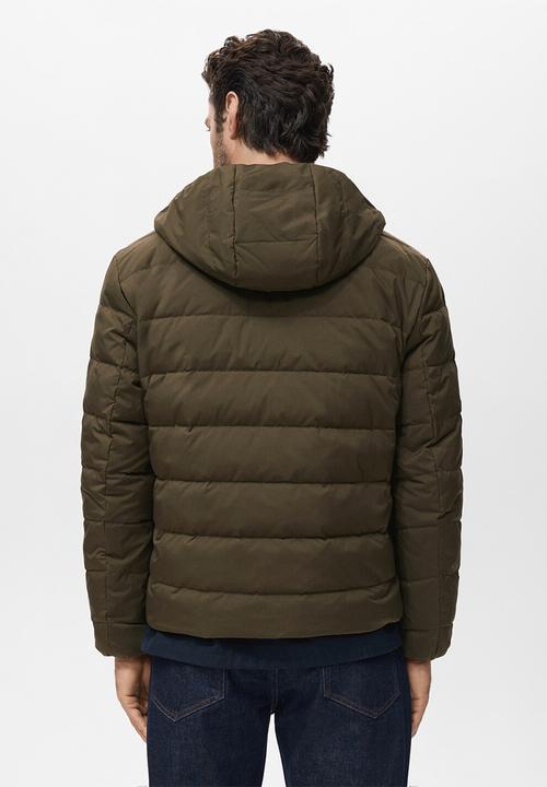 MANGO - Jacket mirlo - Dark Green