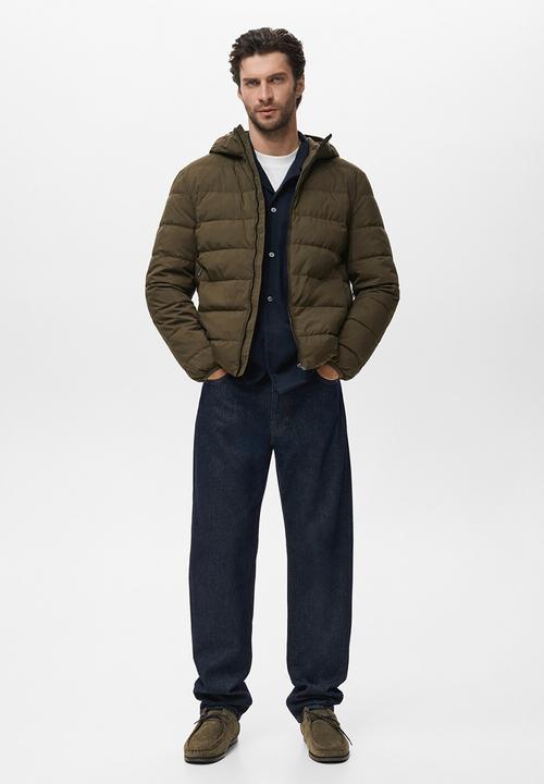 MANGO - Jacket mirlo - Dark Green