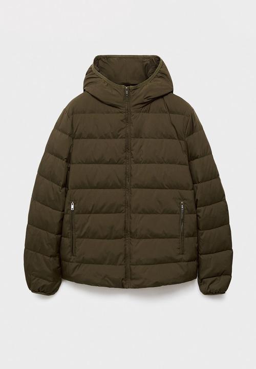 MANGO - Jacket mirlo - Dark Green