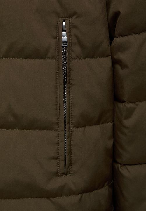 MANGO - Jacket mirlo - Dark Green