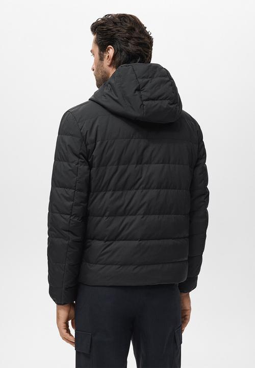 MANGO - Jacket mirlo - black