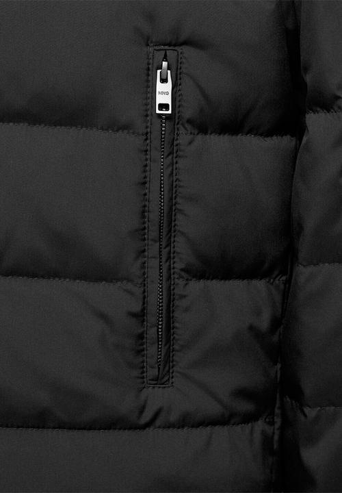 MANGO - Jacket mirlo - black