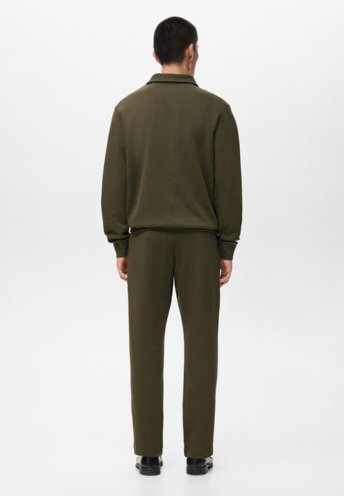 MANGO - Sweatshirt Bolaz - Dark Green