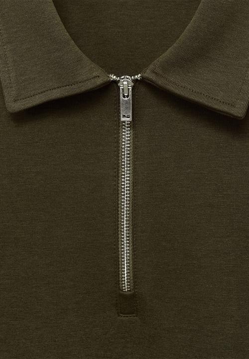 MANGO - Sweatshirt Bolaz - Dark Green