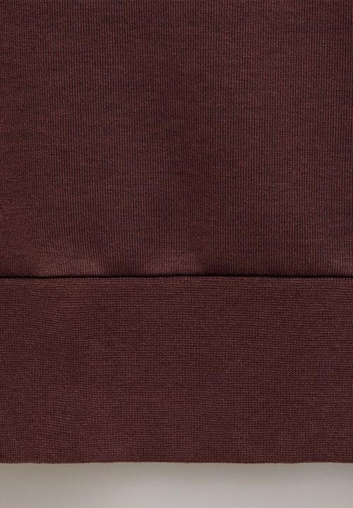 MANGO - Sweatshirt Bolaz - Bordeaux