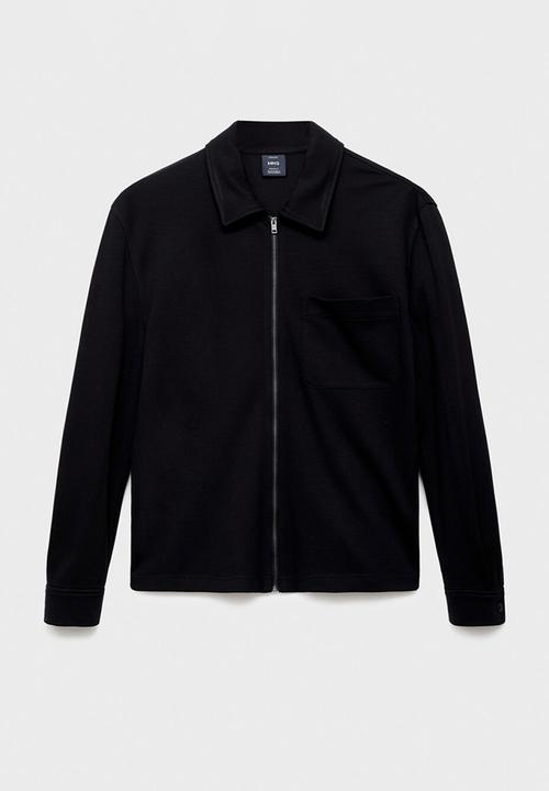MANGO - Sweatshirt jon - black