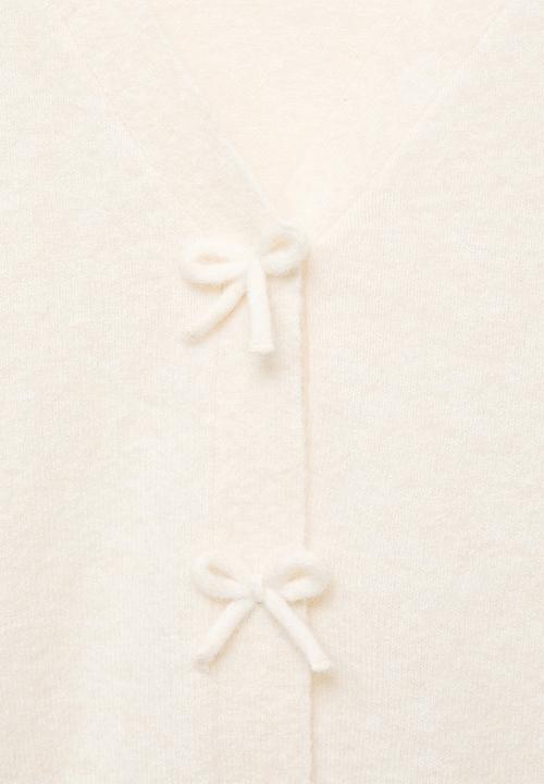 MANGO - Cardigan lady - light beige