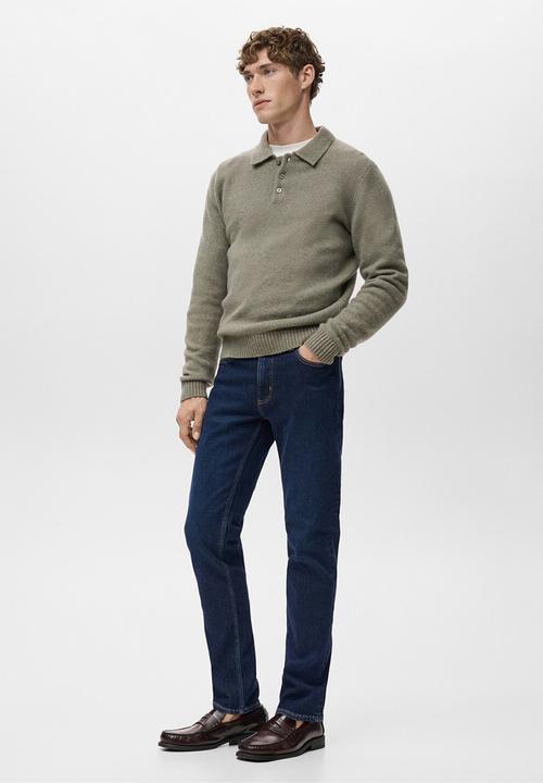 MANGO - Jeans jan - Open Blue