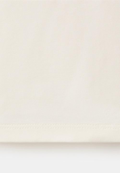 MANGO - T-shirt llopi - light beige