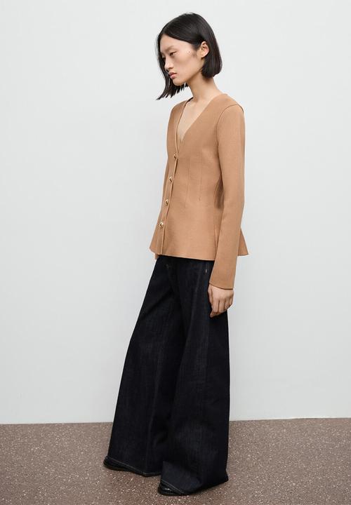 MANGO - Jacket tona - medium brown
