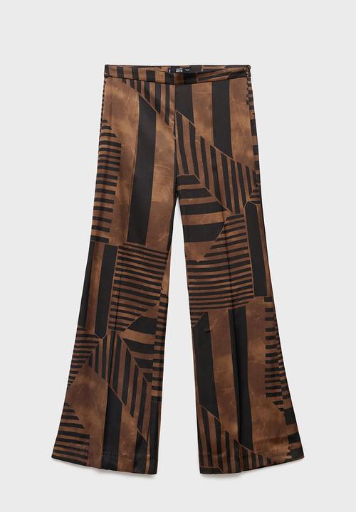 MANGO - Trouser Trini - Brown