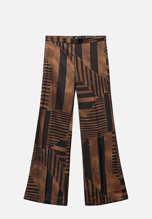 MANGO - Trouser Trini - Brown
