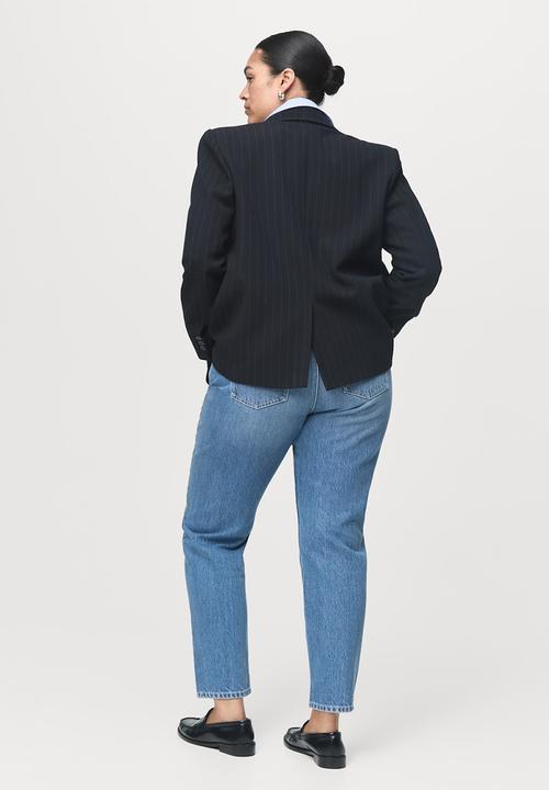 MANGO - Jeans Mom2000 - Open Blue
