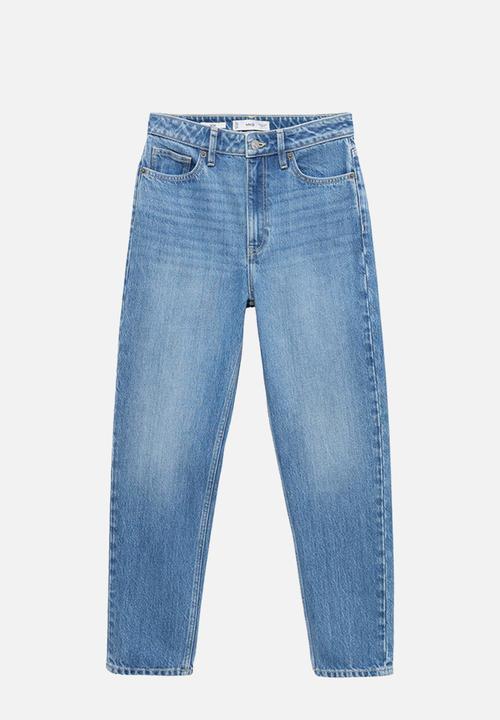 MANGO - Jeans Mom2000 - Open Blue