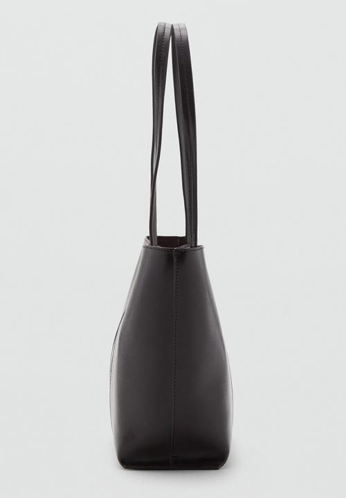 MANGO - Bolso M Oliver Shopper - Dark Chocolate