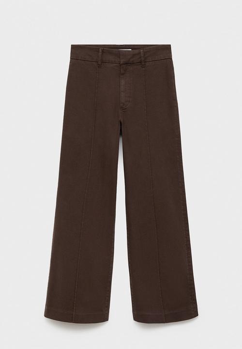 MANGO - Jeans paloma - dark brown