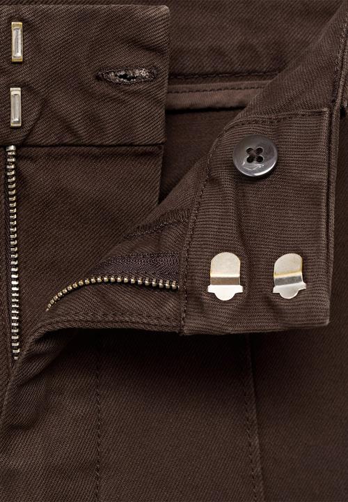 MANGO - Jeans paloma - dark brown