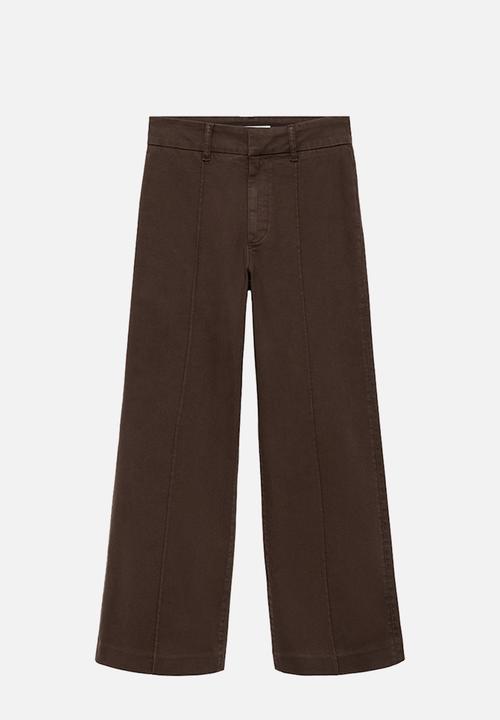 MANGO - Jeans paloma - dark brown