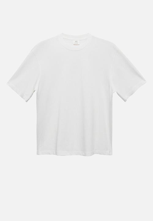 MANGO - T-Shirt Anouk - Off white