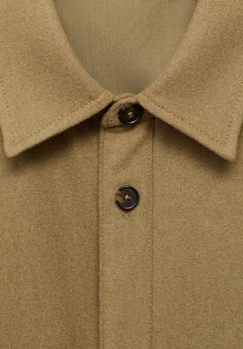 MANGO - Jacket Margon - Camel