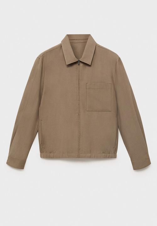 MANGO - Jacket ennio - Brown