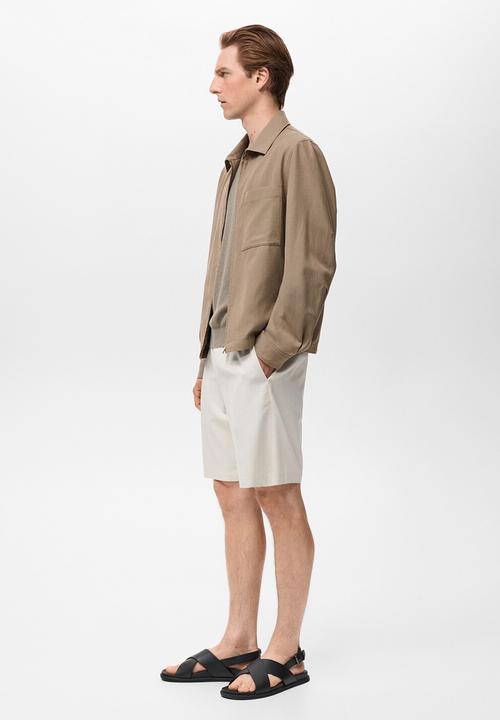 MANGO - Jacket ennio - Brown
