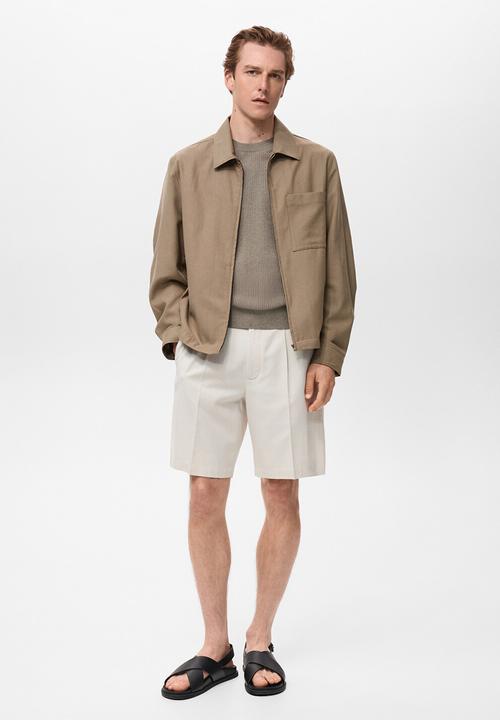 MANGO - Jacket ennio - Brown
