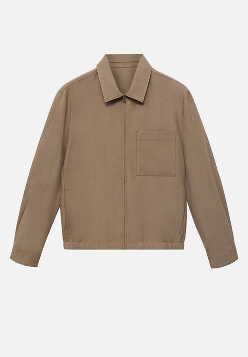MANGO - Jacket ennio - Brown