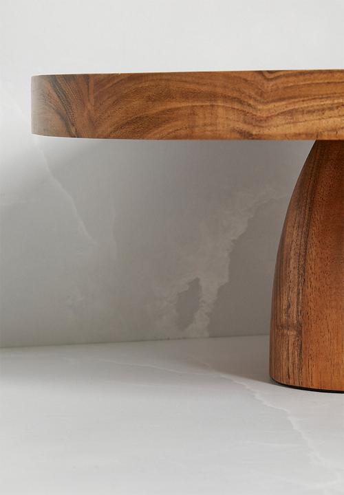 Sixth Floor - Wooden Cake Stand - Natural