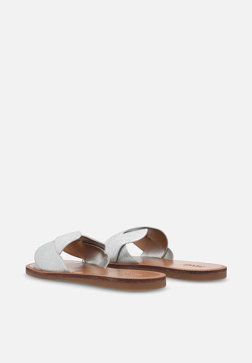 MANGO - Sandals elvi - silver