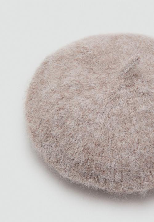 MANGO - Bonnie beanie-medium brown
