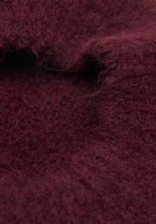 MANGO - Bonnie beanie-dark red