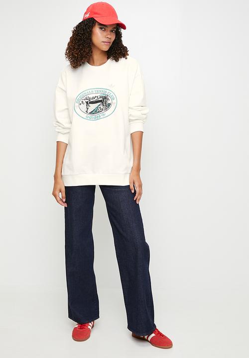 adidas Originals - Tennis Crew W - White