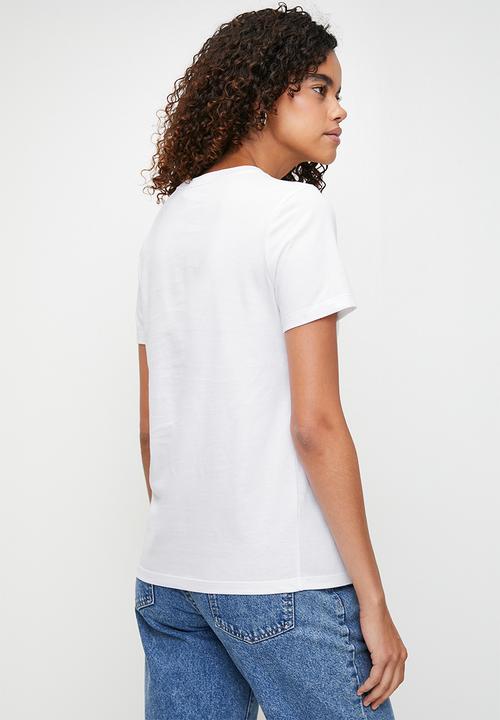 adidas Originals - 80S Logo T W - White