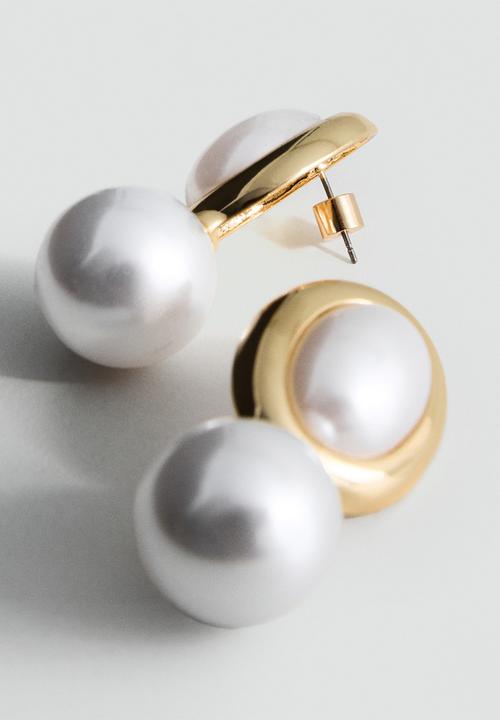 MANGO - Octavia earrings-gold