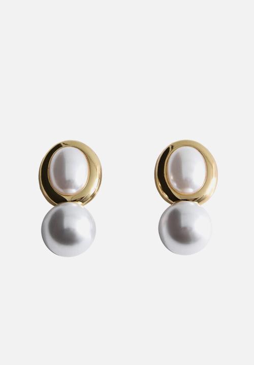 MANGO - Octavia earrings-gold