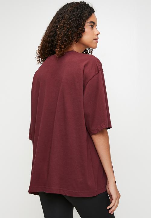 adidas Originals - Loose Logo Tee W - Burgundy