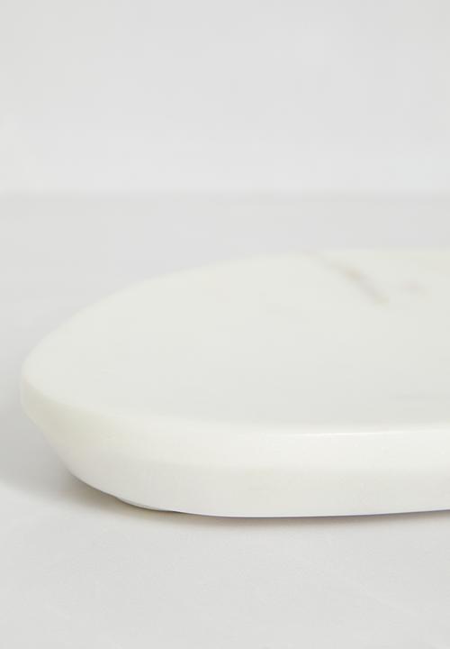 Sixth Floor - Marble & wood spoon rest - Natural