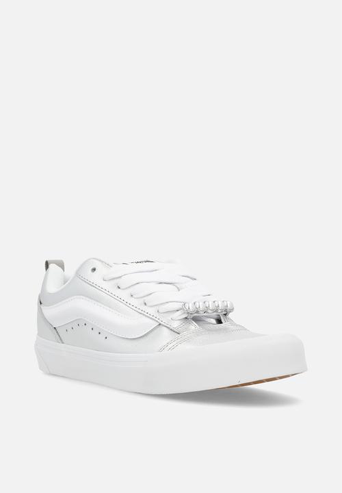 Vans - Knu Skool - Metallic Leather Silver
