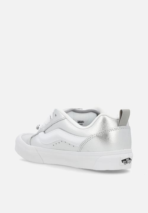 Vans - Knu Skool - Metallic Leather Silver