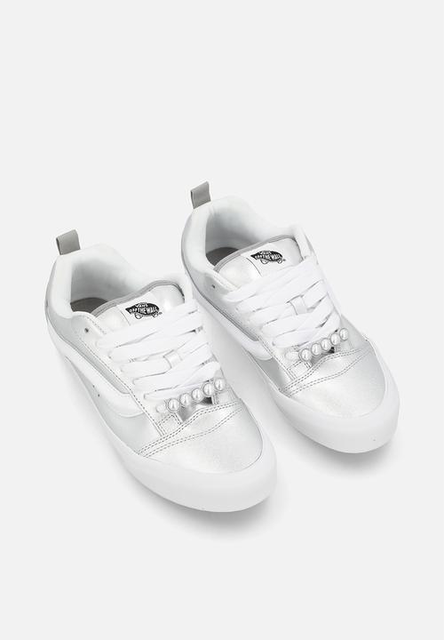Vans - Knu Skool - Metallic Leather Silver