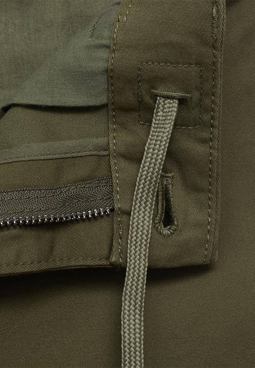MANGO - Trousers Prato - Khaki